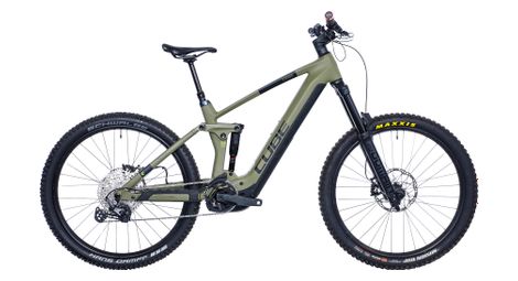 Cube stereo hybrid 160 hpc race 750 27.5 shimano deore 12v 750 wh 27.5'' bicicleta eléctrica de montaña todo-suspensión verde oliva 2023 - producto renovado