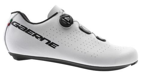 Chaussures route hommes gaerne g.sprint blanc mat