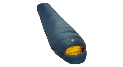Saco de dormir largo Helium 400 de Mountain Equipment, azul