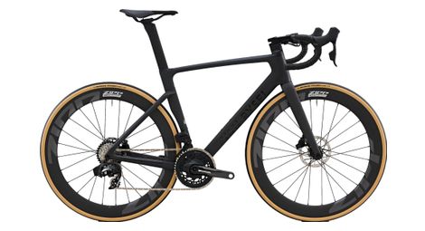 Bicicletta da strada van rysel rcr sram force etap axs 12v 700mm black mat