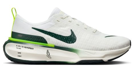 Zapatillas de running nike zoomx invincible run flyknit 3 blanco verde