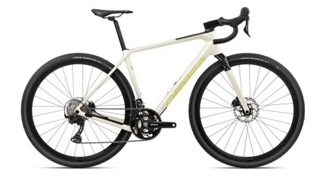 Orbea terra m30team bicicleta gravel shimano grx 12s 700 mm blanco marfil 2024 xl / 186-191 cm