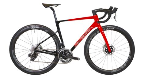 Prodotto revisionato - bicicletta da strada berria belador 10 ltd sram red axs 12v rosso/nero 2022