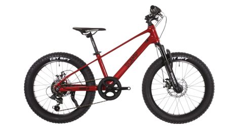 VTT Enfant Scamp TallFox Shimano Tourney 7V 20'' Rouge
