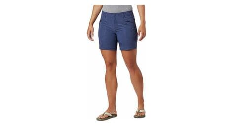 Columbia peak to point short azul mujer 38 fr