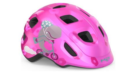 Casque enfants met hooray mips rose brillant