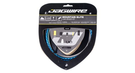 Jagwire mountain elite link 2017 juego de frenos azul