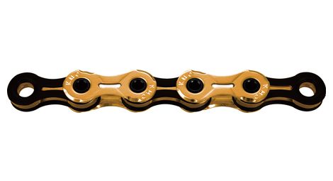 Chaîne KMC X11SL Waxed 11V Or Ti-N Noir