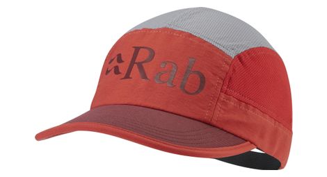 Casquette unisexe rab momentum rouge