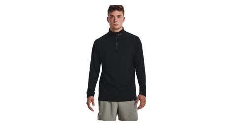 Haut 1/2 zip under armour qualifier run noir