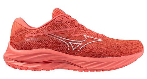 Mizuno wave rider 27 running shoes red men's 40.1/2