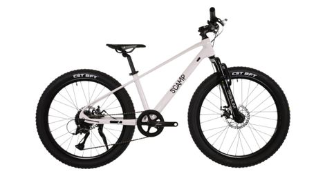VTT Enfant Scamp HighFox Shimano Tourney 8V 24'' Blanc