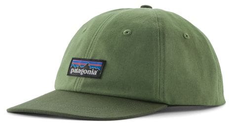 Casquette unisexe patagonia p-6 label trad vert