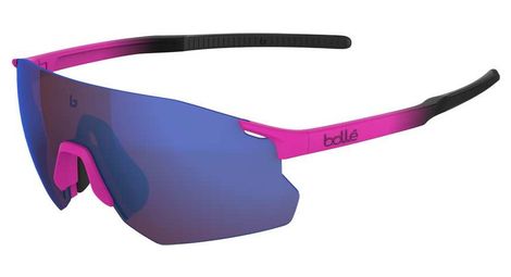 Icarus Zonnebril Roze Zwart Mat - Bruin Blauw