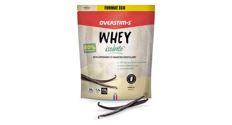 Boisson proteinee overstims whey isolate vanille 720g