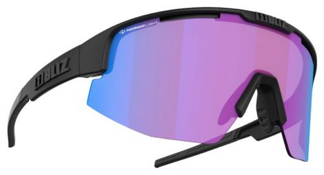 Lunettes bliz matrix nano optics nordic light begonia noir