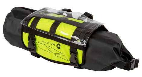 Sacoche de guidon m wave rough ride front 10l noir / jaune