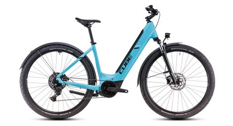 Cube nuride hybrid performance 625 allroad easy entry bicicletta ibrida elettrica shimano cues 9s 625 wh 29'' piscina blu 2025