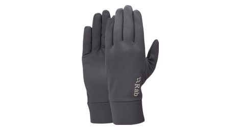 Gants rab flux liner gris homme