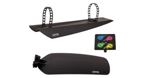 pair of zefal kid mtb mudguards black