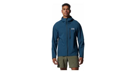 Veste impermeable mountain hardwear new stretch ozonic bleu marine