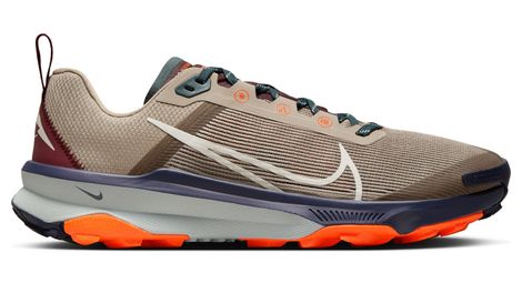 Scarpe da trail running nike react terra kiger 9 beige blue orange 44.1/2