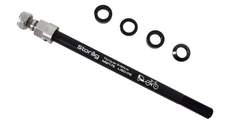 Adaptateur d'axe traversant Storag M12x1.75