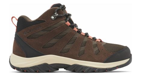 Dames wandelschoenen Columbia Redmond III Mid Bruin