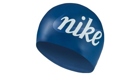 Cuffia da nuoto in silicone Nike Swim blu