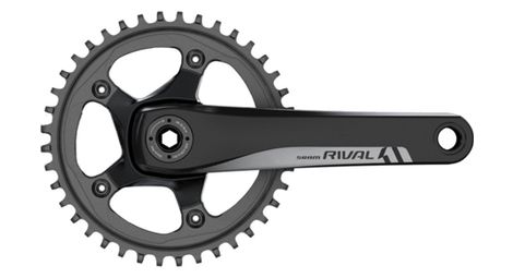 Sram kurbel rival1 gpx (innenlager nicht enthalten) 42 zähne schwarz