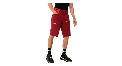 Pantaloncini vaude tekoa iii rosso s