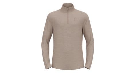 Pull technique odlo 1/2 zip roy beige