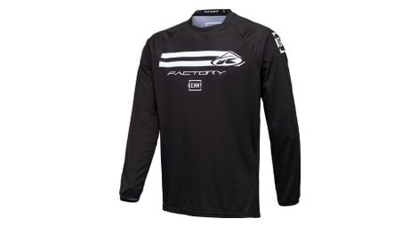 Maillot manches longues kenny factory noir blanc