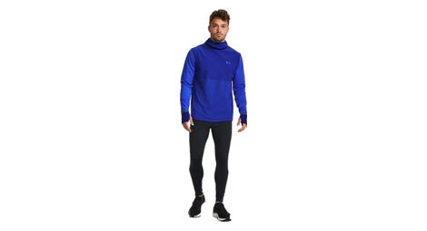 Haut thermique under armour qualifier elite cold bleu