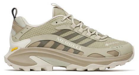 Zapatillas de senderismo Merrell Moab Speed 2 Gore-Tex beige para mujer