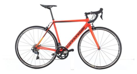 Cannondale Supersix Evo Carbone Orange Velo De Route Cannondale Bon Etat