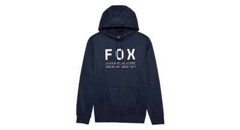 Sweat à capuche fox non stop bleu