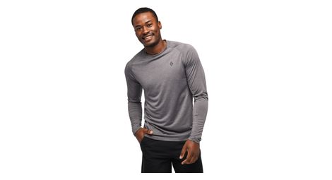 T-Shirt Technique Manches Longues Black Diamond Lightwire Gris