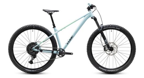 cube reaction tm one mountain bike shimano 11 speed 29 inch blue green kolibri 2027