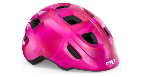 Casco da bambino met urrà mips rosa lucido