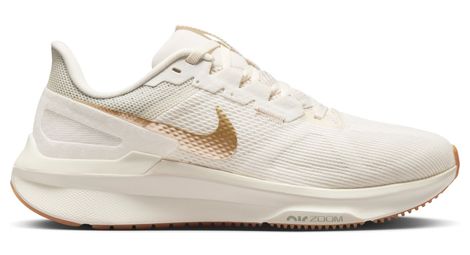 Zapatillas de running nike structure 25 blanco/beige, mujer