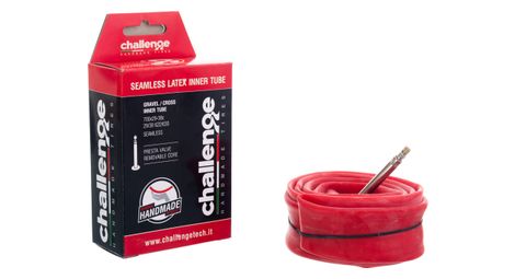 challenge cross latex tubes 700 mm presta 47 mm