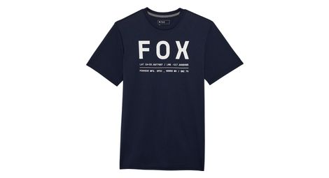 Camiseta técnica de manga corta fox non stop azul