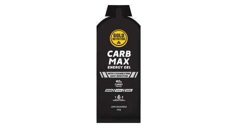 Gel énergétique goldnutrition carb max energy gel goût neutre - 60g