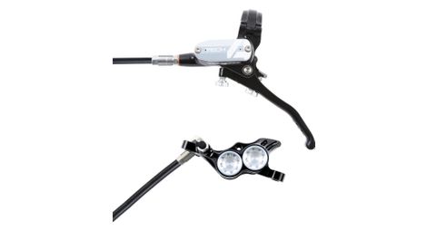 Frein arriere hope tech4 e4 noir argent durite standard