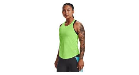 Under armour streaker canotta da donna verde