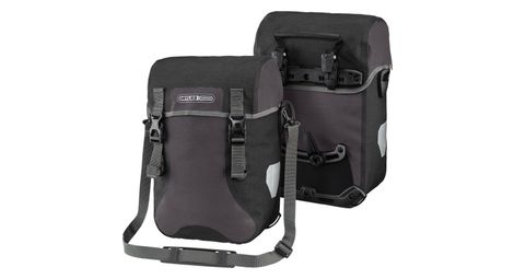 Par de bolsas para bicicleta ortlieb sport-packer plus 30l granite grey black