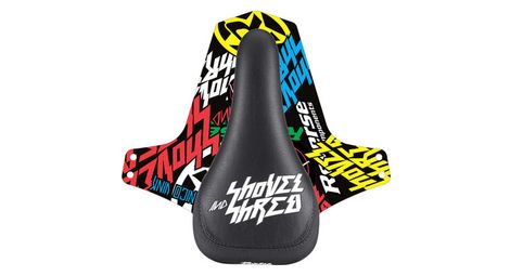 Selle reverse nico vink signature series shovel & shred noir/blanc