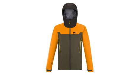 Millet kamet light gjm chubasquero hombre naranja s