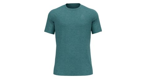 T shirt trail running odlo x alp performance wool 115 bleu